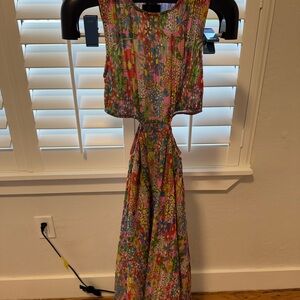 Zara Multicolor Floral Dress